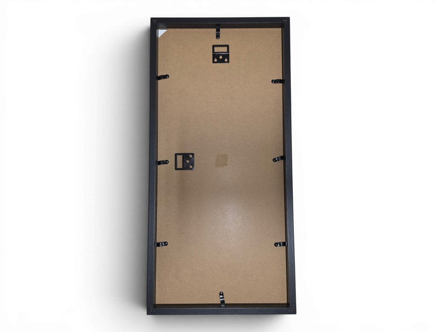 Pokemon 151 Venusaur Evolution extended art frame by Gem Mint Gallery — Bulbasaur, Ivysaur and Venusaur displayed in one tall composite wood frame against continuous extended artwork.