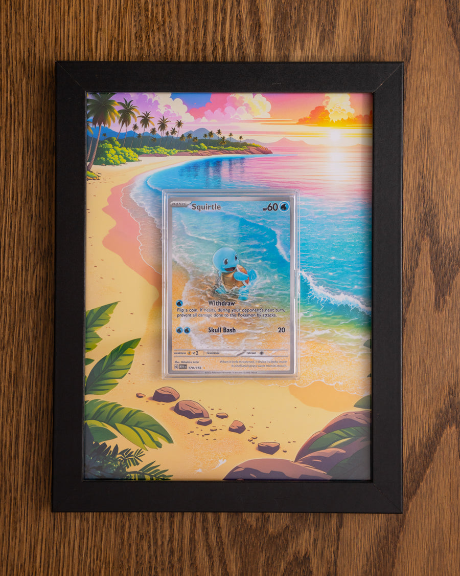 Squirtle 170 Extended Art Frame | Pokemon 151