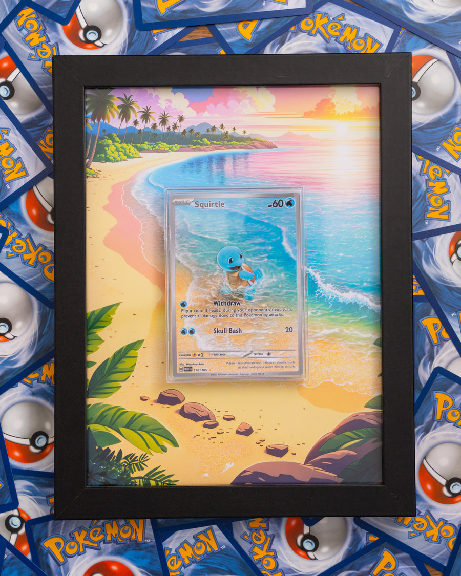 Squirtle 170 Extended Art Frame | Pokemon 151