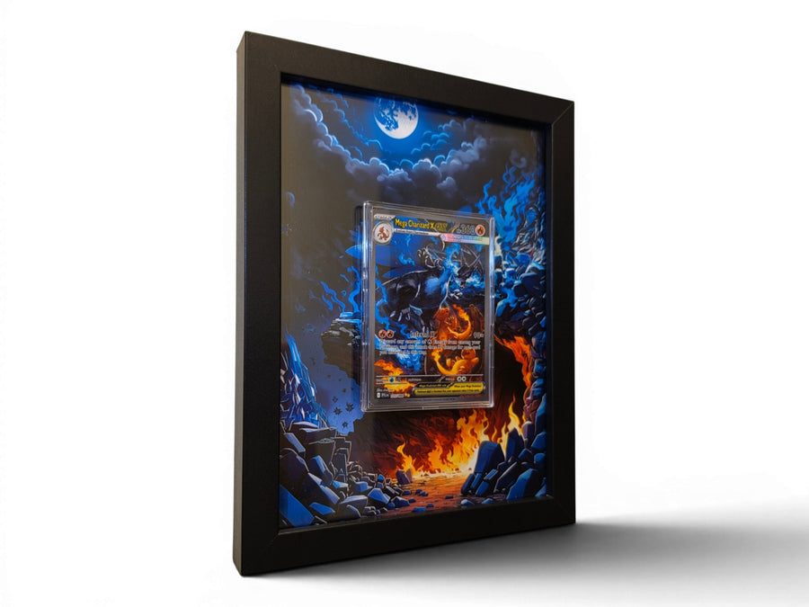 Mega Charizard X Extended Art Frame | Phantasmal Flames