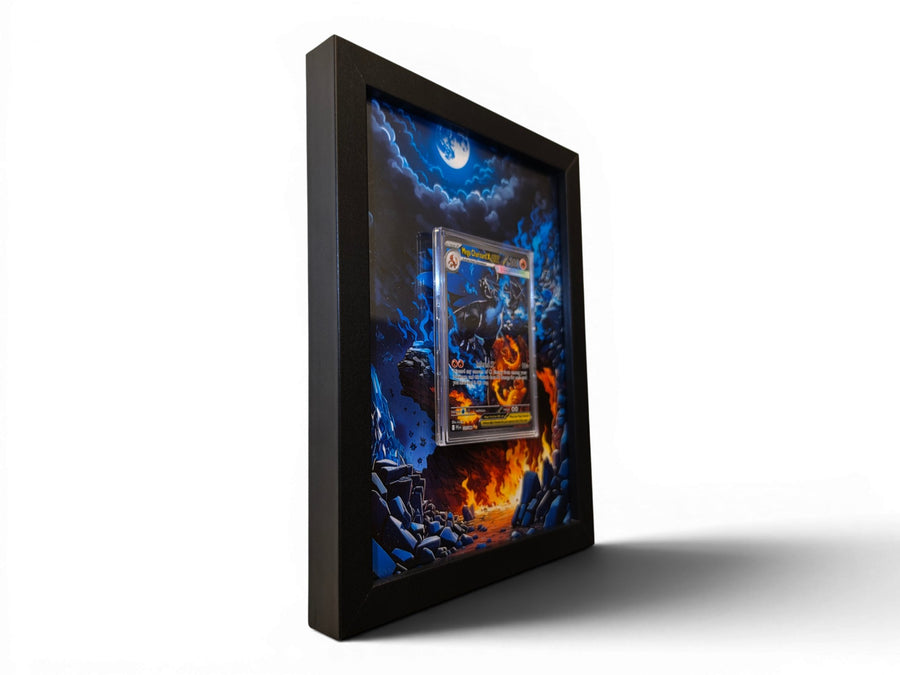 Mega Charizard X Extended Art Frame | Phantasmal Flames