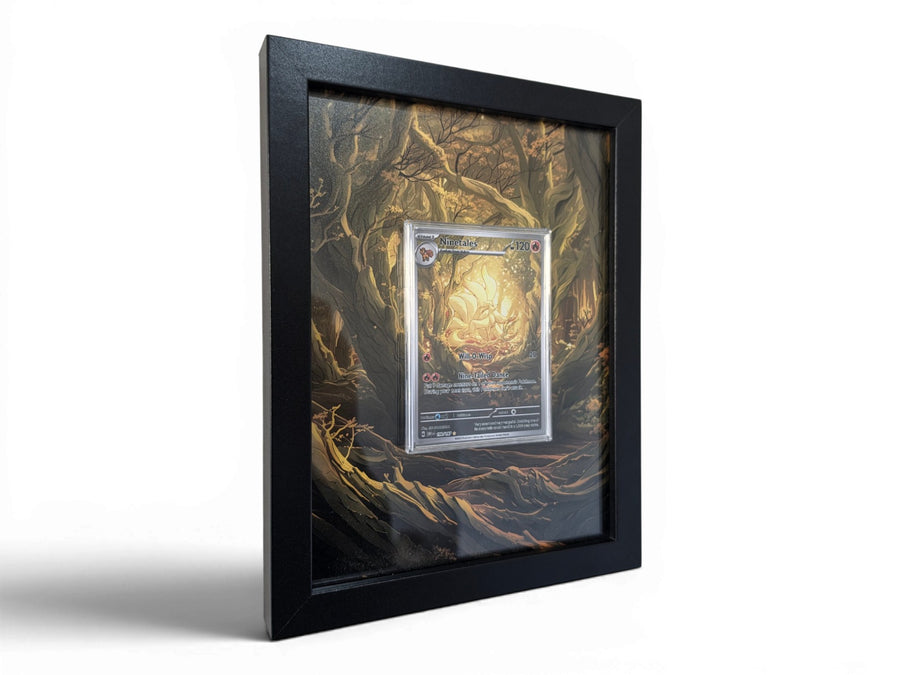 Ninetales 199 Extended Art Frame | Obsidian Flames